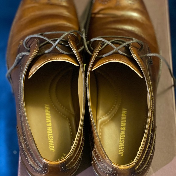 Johnston and Murphy classic leather shoes. main image 9